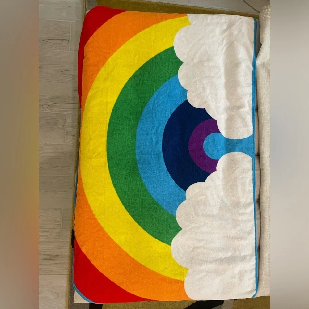 🧨 cute rainbow towel “ Pride month is around the corner” or just cute to have